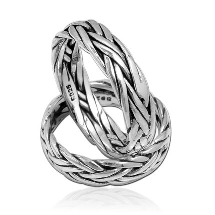 Men And Women 925 Silver Couple Rings